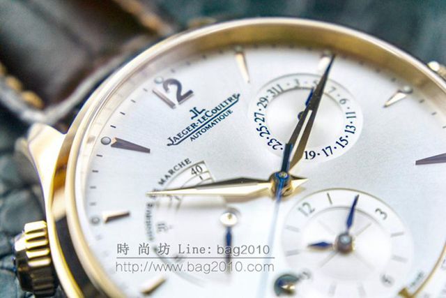Jaeger LeCoultre手錶 Master 地理學家大師系列 Q1428421 積家多功能腕表 JL積家高端機械男表  hds1118